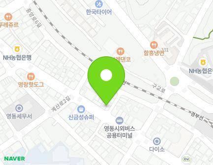 충청북도 영동군 영동읍 계산로 29-1 (의원) 지도