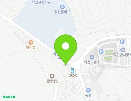 충청북도 영동군 학산면 학산양산로 3-1 지도