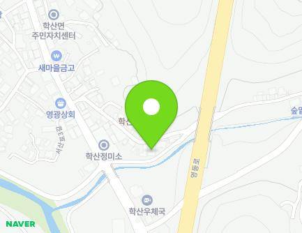 충청북도 영동군 학산면 서산로2길 7 (학원) 지도