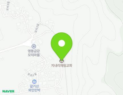 충청북도 영동군 학산면 모리1길 22-27 지도