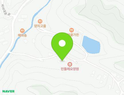 충청북도 옥천군 군북면 비야대정로 282-18 (교회) 지도