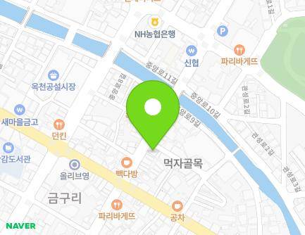 충청북도 옥천군 옥천읍 중앙로 50-1 (휴대폰대리점) 지도