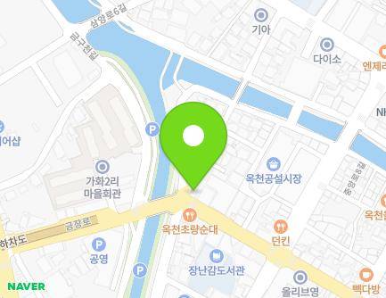 충청북도 옥천군 옥천읍 금장로 21 (약국) 지도