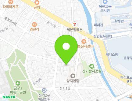 충청북도 옥천군 옥천읍 신기3길 22-4 (어린이집) 지도