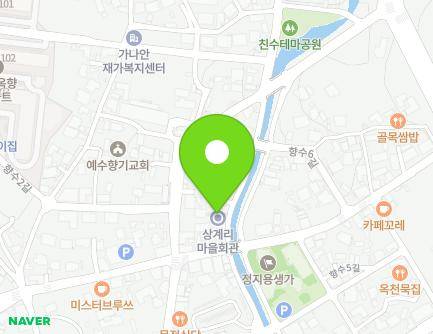 충청북도 옥천군 옥천읍 향수4길 19 (상계리마을회관) 지도