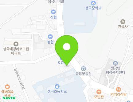 충청북도 음성군 생극면 음성로 1659 (생극우체국) 지도