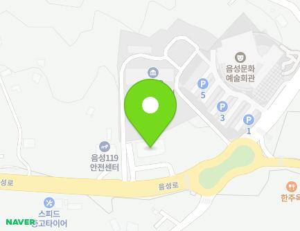 충청북도 음성군 음성읍 음성로 114 지도