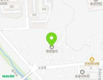 충청북도 음성군 음성읍 오성길1번길 10 (영광빌라) 지도