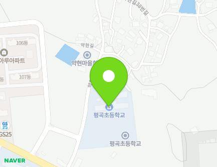 충청북도 음성군 음성읍 약현길 8 (평곡초등학교) 지도