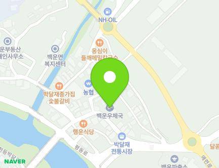 충청북도 제천시 백운면 평동로2길 9 (백운우체국) 지도