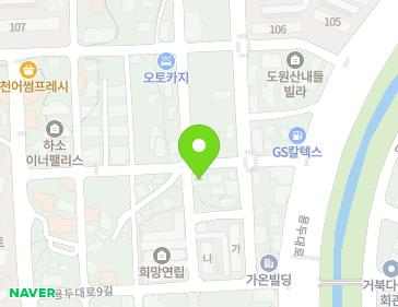 충청북도 제천시 용두대로11길 11 (하소동) 지도