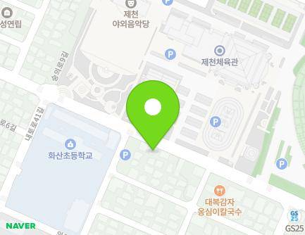충청북도 제천시 숭의로 86 (화산동) 지도