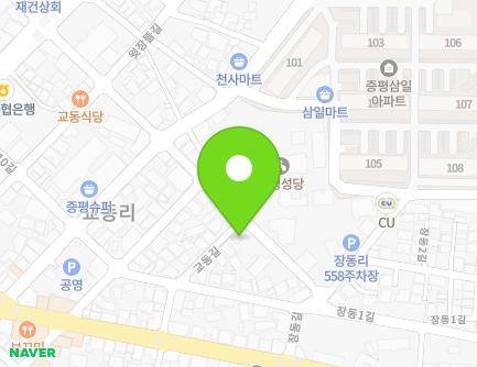 충청북도 증평군 증평읍 교동길 38 (성모유치원) 지도