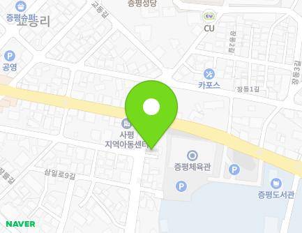 충청북도 증평군 증평읍 삼일로 88 지도