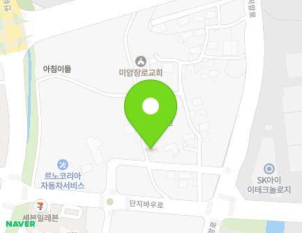 충청북도 증평군 증평읍 단지바우로1길 6 지도