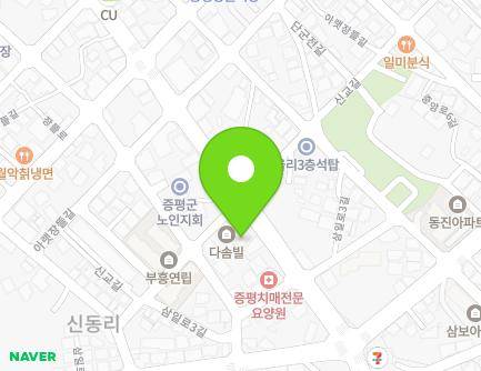 충청북도 증평군 증평읍 역전로 68 지도