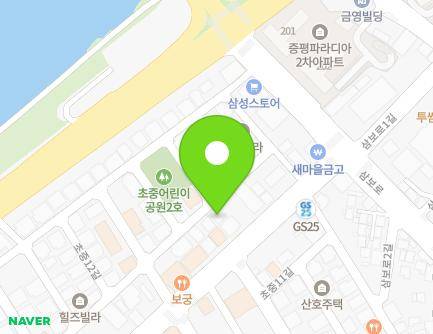 충청북도 증평군 증평읍 초중12길 52-1 (황금빌) 지도