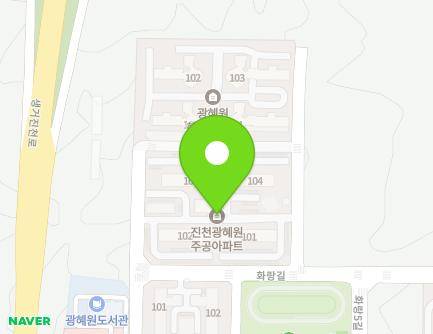 충청북도 진천군 광혜원면 화랑길 50-5 (광혜원주공아파트) 지도