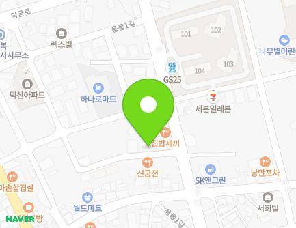 충청북도 진천군 덕산읍 용몽2길 33-1 지도