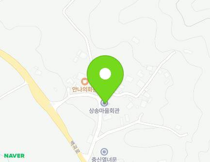 충청북도 진천군 백곡면 백곡로 1029-12 (상송마을회관) 지도