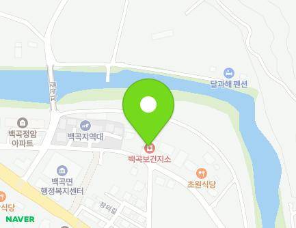 충청북도 진천군 백곡면 장터길 15-2 (백곡보건지소) 지도