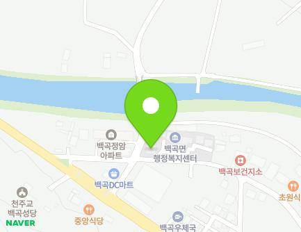 충청북도 진천군 백곡면 장터길 15-14 (진천소방서백곡파출소) 지도