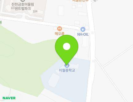 충청북도 진천군 이월면 진광로 753 (이월중학교) 지도