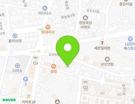 충청북도 진천군 진천읍 남산8길 14 ((합)진천택시) 지도