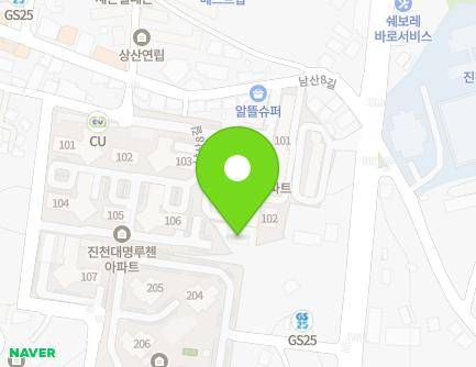 충청북도 진천군 진천읍 남산8길 34-14 (비너스빌라) 지도