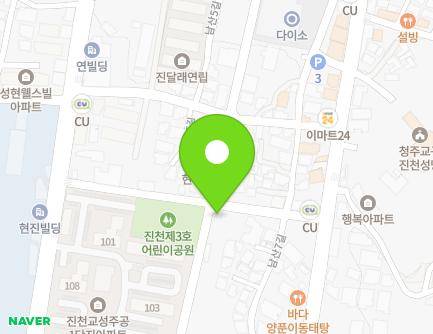 충청북도 진천군 진천읍 남산6길 23 (무인경비) 지도