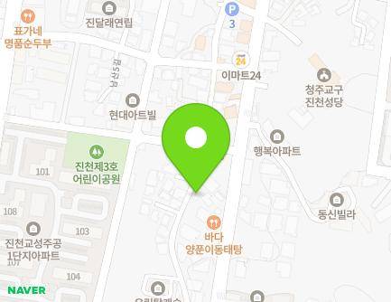 충청북도 진천군 진천읍 남산7길 29 (궁전빌라) 지도