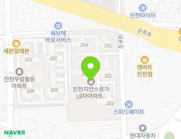 충청북도 진천군 진천읍 대촌길 33-15 (지안스로가2단지) 지도