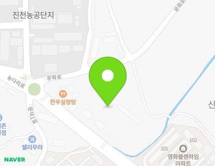 충청북도 진천군 진천읍 농다리로 1436 (우림판넬) 지도