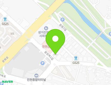 충청북도 진천군 진천읍 중앙북1길 11-4 (바른정형외과) 지도