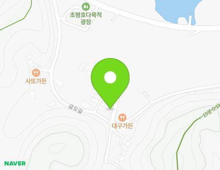 충청북도 진천군 초평면 금오길 40-1 (금오경로당) 지도