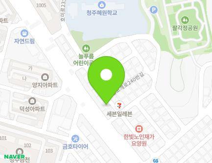 충청북도 청주시 상당구 영운천로153번길 61 (금천동, 드림빌라) 지도