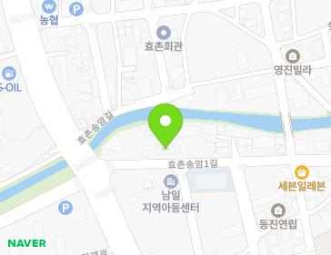 충청북도 청주시 상당구 남일면 효촌송암1길 7 (극동빌라) 지도