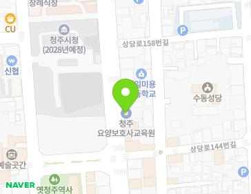 충청북도 청주시 상당구 상당로 150 (북문로2가) 지도