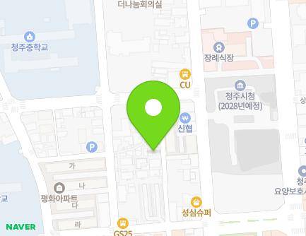 충청북도 청주시 상당구 상당로143번길 34-21 (북문로3가) 지도