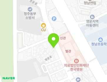 충청북도 청주시 상당구 영운로 49 (영운동) 지도