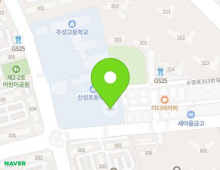 충청북도 청주시 상당구 수영로 349 (용담동, 산성유치원) 지도