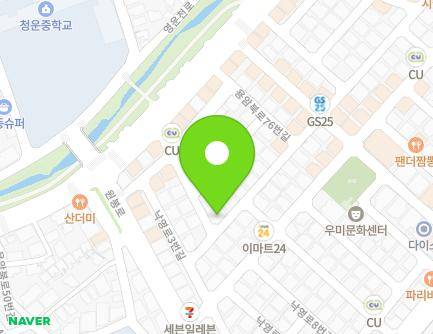 충청북도 청주시 상당구 낙영로3번길 8-9 (용암동, 골든빌) 지도