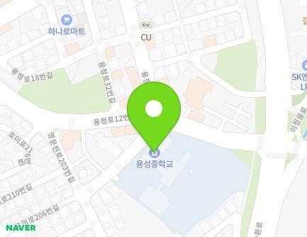 충청북도 청주시 상당구 영운천로203번길 36-12 (용정동, 용성중학교) 지도