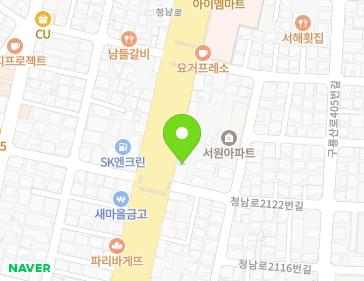 충청북도 청주시 서원구 청남로 2124 (모충동, 리드빌딩) 지도