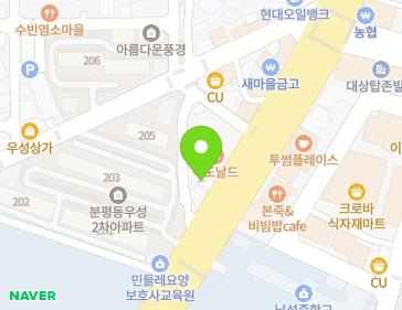 충청북도 청주시 서원구 청남로 1989 (분평동) 지도