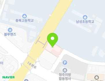 충청북도 청주시 서원구 청남로 1960 (분평동) 지도