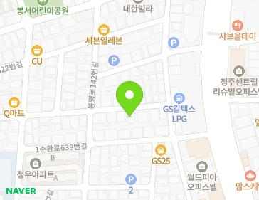 충청북도 청주시 서원구 1순환로634번길 9 (사창동, 동남주택) 지도
