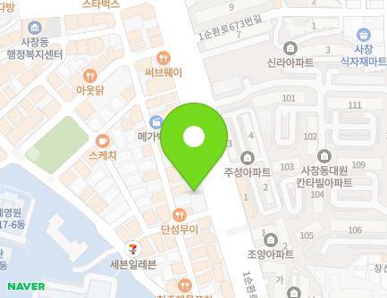 충청북도 청주시 서원구 1순환로 690 (사창동, 사창지구대) 지도