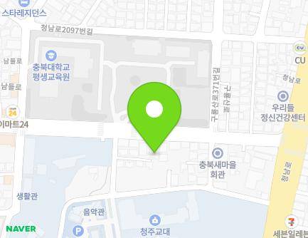 충청북도 청주시 서원구 구룡산로358번길 7-9 (수곡동) 지도