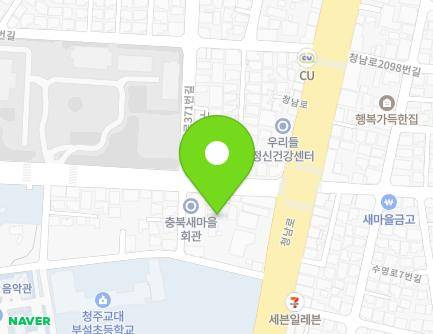 충청북도 청주시 서원구 구룡산로 374-1 (수곡동, 박시한의원) 지도